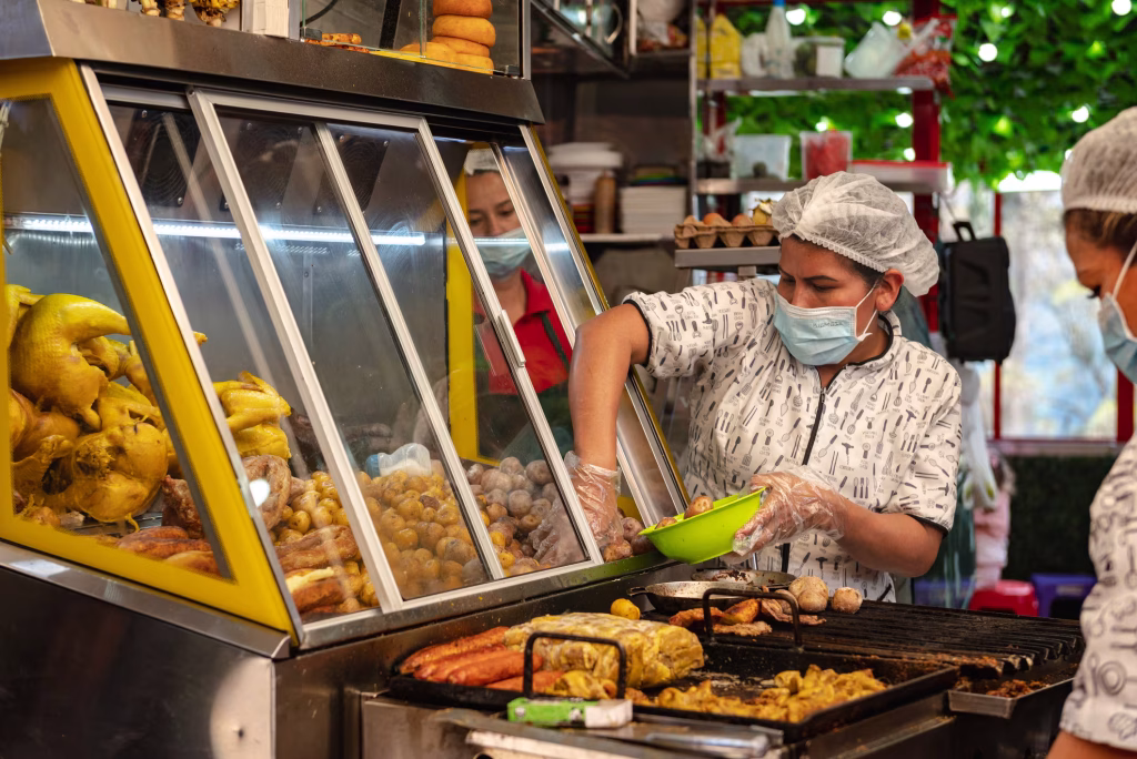 colombian satreet food